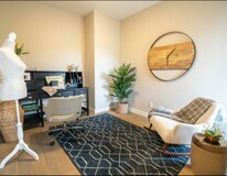 Additional room in the Chianti showhome by Cantiro Homes in Rocha
in the Orchards, Edmonton.