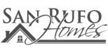 San Rufo Homes logo. A home builder in Edmonton, Alberta.